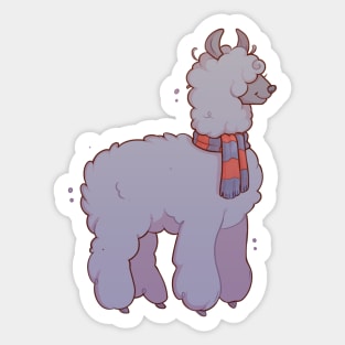 Onyx Llama Sticker